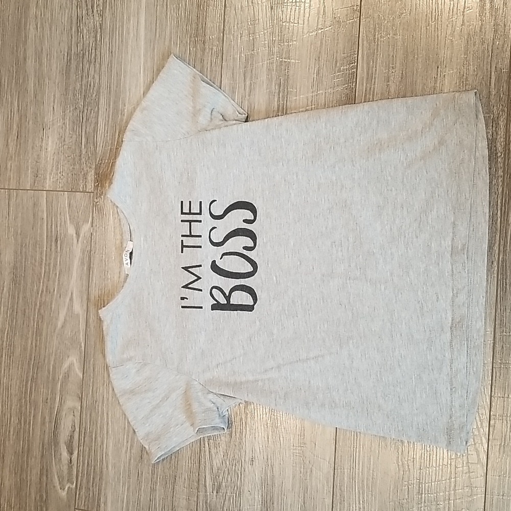 AVON I'm the Boss girls sz M/M 6/6X tshirt - Picture 1 of 5